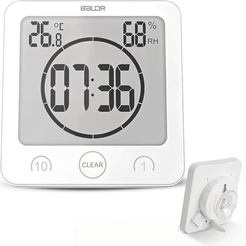 Baldr waterproof shower clock - baldr,