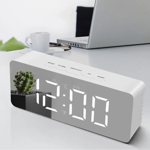 Led digital alarm clock snooze - digital,