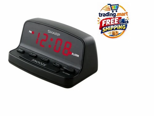 Sharp digital alarm - alarm, clock