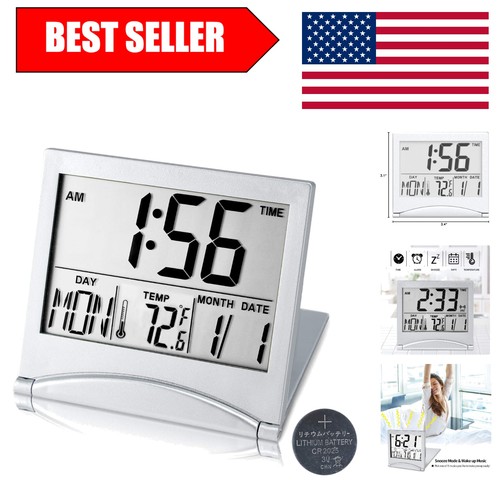 Portable digital alarm clock - portable,