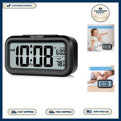 Battery operated digital alarm - battery,