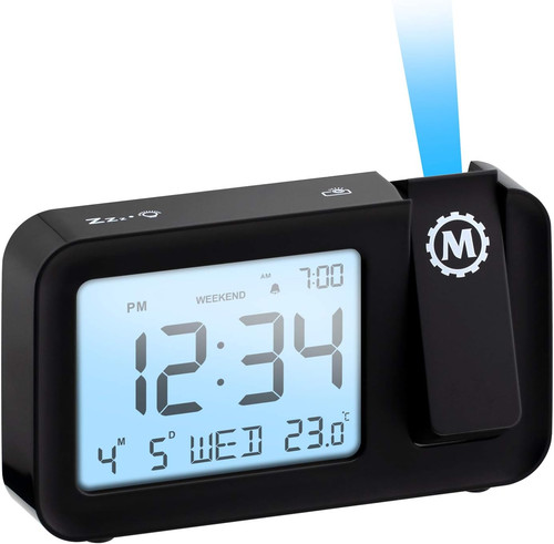 Projection clock with - clock, large