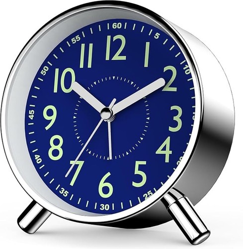 Analog alarm clock - alarm, night