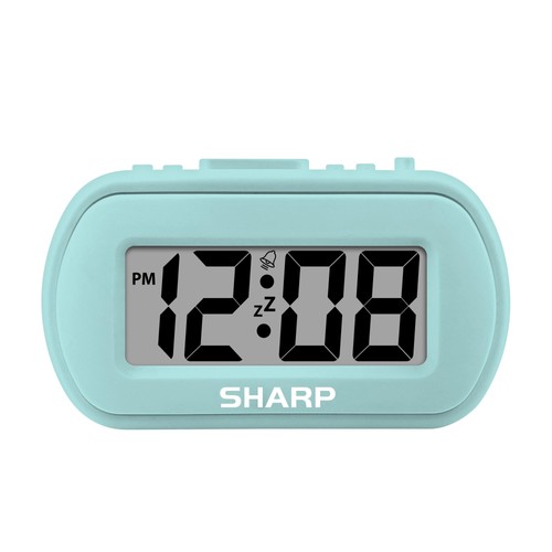 Sharp battery alarm clock - alarm,