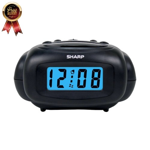 Sharp digital alarm clock - sharp,