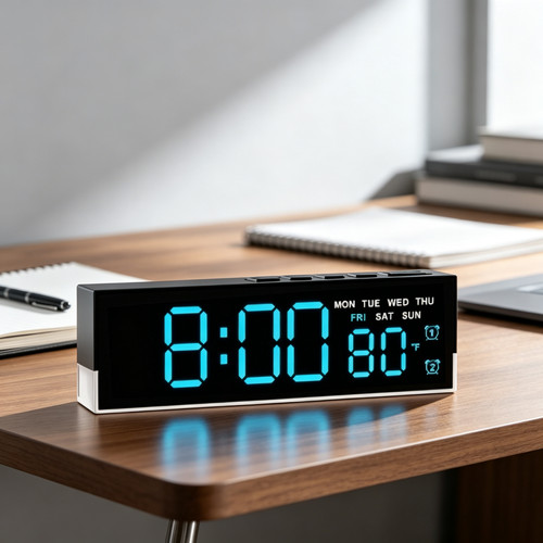 Digital wall clock - digital,