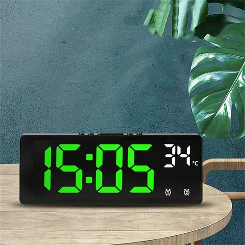 Large digital led alarm clock - digital,