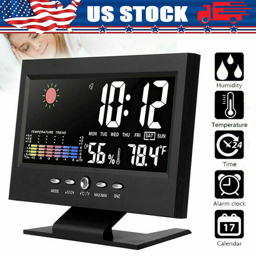 Led digital alarm clock - digital, snooze