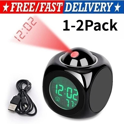 Led projection alarm clock - projection,