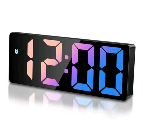 Digital alarm clock - clock, led