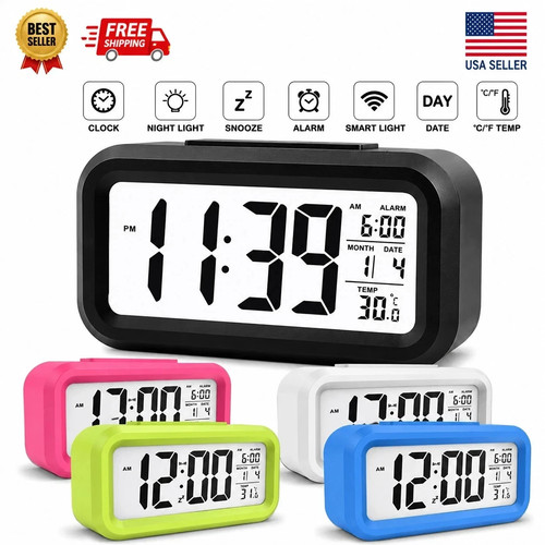 Led digital alarm - digital, snooze