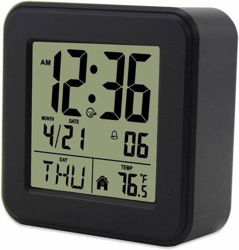 Small digital alarm - digital, clock