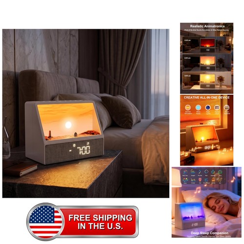 Sunrise alarm clock for - alarm,