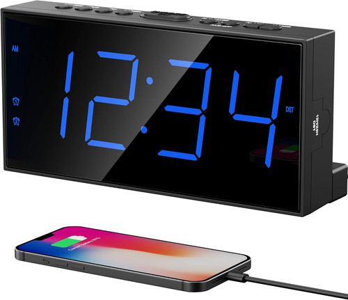 Digital dual alarm - dual, clocks