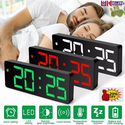 Alarm clock led display - clock,