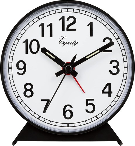 Black analog wind alarm - analog, wind-up