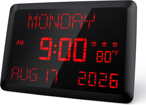 Digital clock large - clock,,