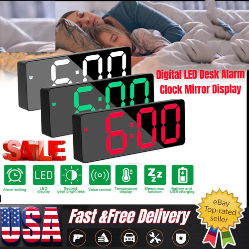 Digital led desk - led, alarm