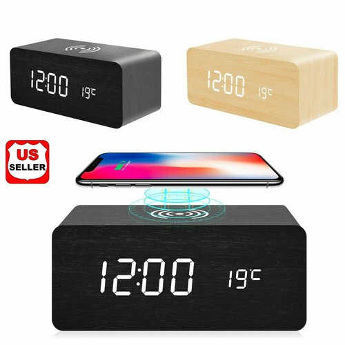Modern wooden wood digital - digital, led