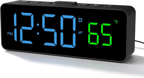 Digital alarm clocks - 2-in-1,