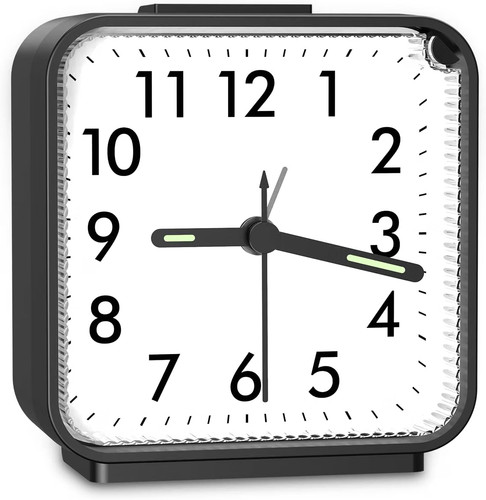 Analog alarm clock bedside - analog,
