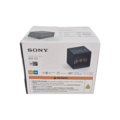 Sony icf alarm - sony,