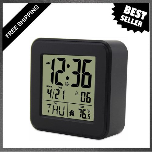 Digital alarm clock - digital,