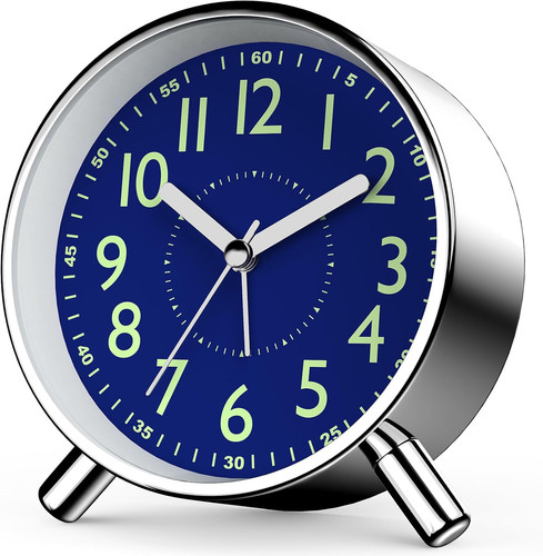 Analog alarm clock night ligh - alarm,