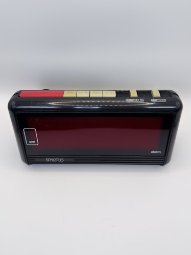Spartus digital alarm - alarm, clock