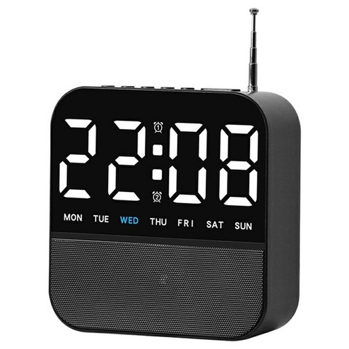 Digital alarm clock - digital, radio