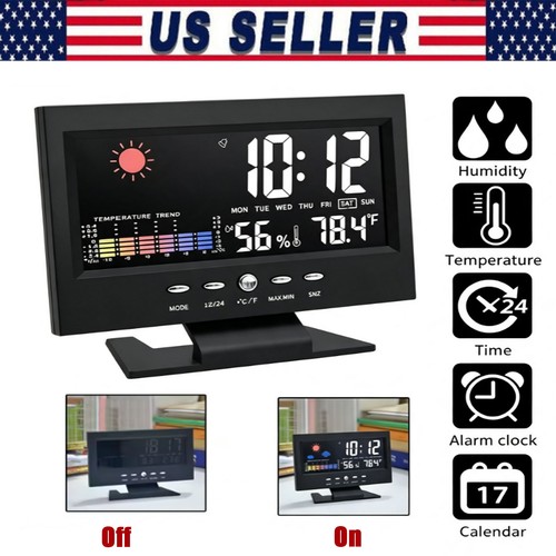 Led digital alarm - digital, clock