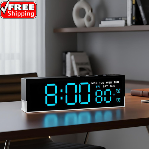 Inch led digital - led, alarm
