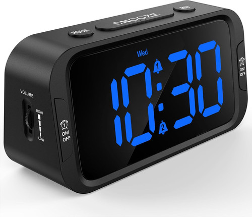 Digital dual alarm clock - digital,