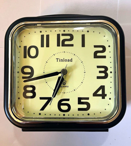 Tinload analog square alarm - square,