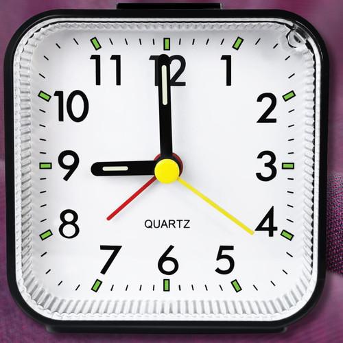 Led desk alarm clock - led,