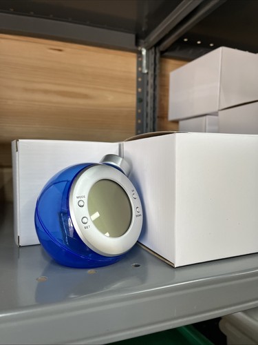 Water powered clock alarm - water,