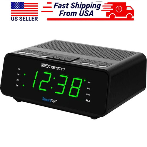 Smartset dual alarm clock - smartset,