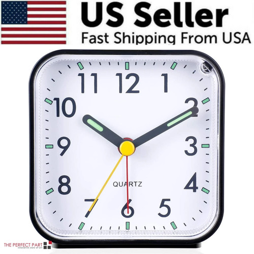 Led desk alarm clock - alarm,