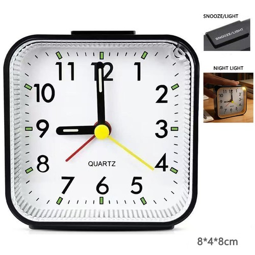 Led desk alarm clock - desk,